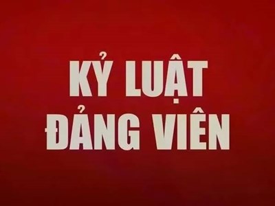 Nguyên Trưởng Ban Dân vận Tỉnh ủy Thừa Thiên Huế bị kỷ luật cảnh cáo