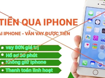 Cảnh giác với thủ đoạn lừa đảo cho vay tiền qua iCloud