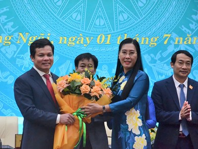 HĐND tỉnh Quảng Ngãi mới khoá XIII có 91 đại biểu 