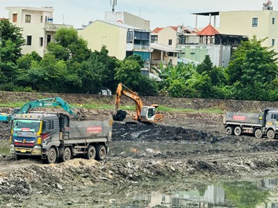Hồ chứa nước thải ở trung tâm Quảng Ngãi được “hồi sinh”