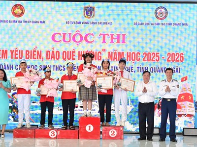 Sôi nổi Cuộc thi “Em yêu biển, đảo quê hương” 