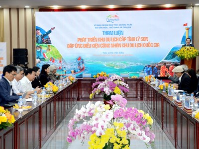 Bàn giải pháp phát triển Khu du lịch Lý Sơn trở thành Khu du lịch quốc gia