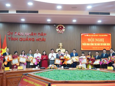 Báo chí Quảng Ngãi khẳng định vai trò trên mặt trận tư tưởng – văn hóa