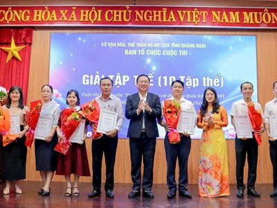 Quảng Ngãi tổng kết và trao giải Cuộc thi trực tuyến tìm hiểu về bầu cử