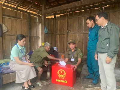 Gần 96% cử tri tham gia bỏ phiếu, nhiều địa phương đạt tỉ lệ 100%