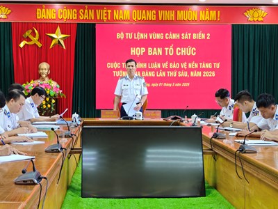 Lan tỏa sức mạnh bảo vệ nền tảng tư tưởng của Đảng trong lực lượng Cảnh sát biển