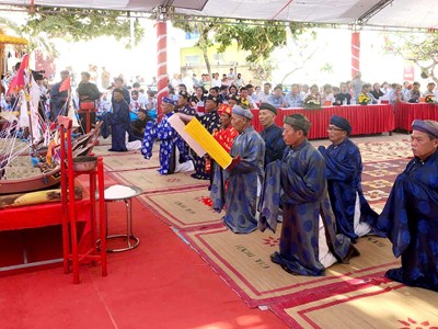 Trang nghiêm Lễ Khao lề thế lính Hoàng Sa, tri ân hùng binh giữ biển đảo