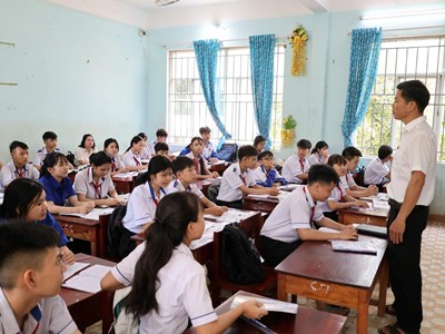 Quảng Ngãi huy động hơn 3.200 cán bộ, tổ chức 61 hội đồng thi vào lớp 10