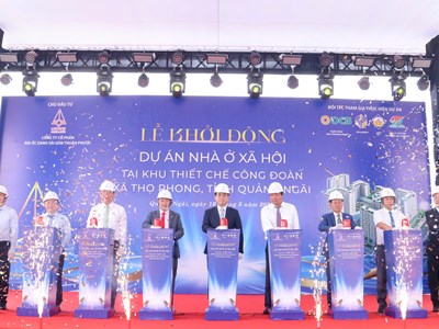 Quảng Ngãi khởi động dự án nhà ở xã hội vốn đầu tư 1.092 tỉ đồng