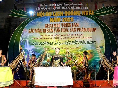 Sức hút từ di sản văn hóa Quảng Ngãi