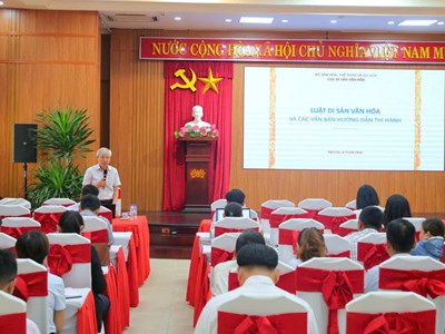 Quảng Ngãi tập huấn nâng cao năng lực quản lý, bảo vệ di sản văn hóa