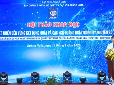 Dung Quất hướng tới hệ sinh thái công nghiệp xanh và đổi mới sáng tạo