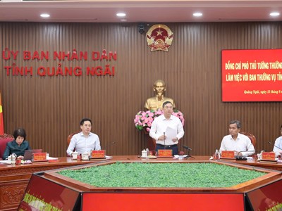 Quảng Ngãi cần phát huy lợi thế biển, công nghiệp, logistics và du lịch 
