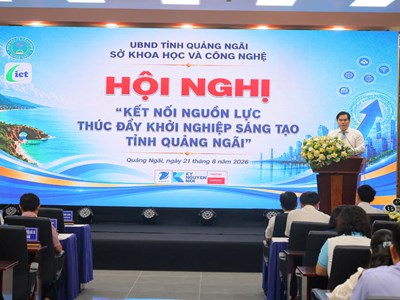 Quảng Ngãi kết nối nguồn lực thúc đẩy khởi nghiệp sáng tạo