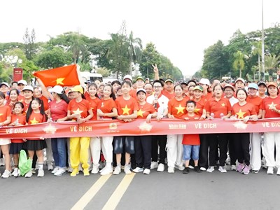 Quảng Ngãi sẵn sàng cho ngày hội đi bộ “Cùng Việt Nam tiến bước”