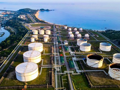 Nhà máy Lọc dầu Dung Quất đón 2 chuyến tàu dầu thô trong dịp Quốc khánh 2.9