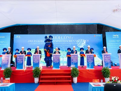 Khởi công Khu du lịch sinh thái biển Xuân Hội 4.000 tỉ đồng