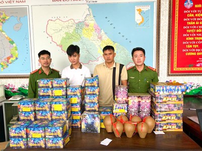 Công an Hà Tĩnh triệt phá đường dây buôn bán pháo nổ quy mô toàn quốc