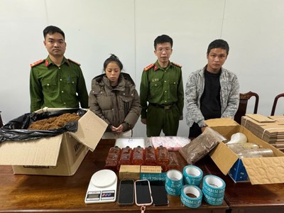 Bắt cặp đôi sản xuất ma túy Tobaco