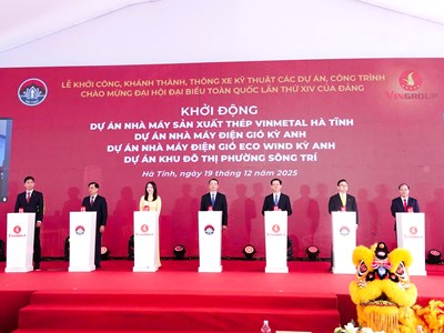 Khởi động loạt dự án chiến lược của Vingroup tại Khu kinh tế Vũng Áng