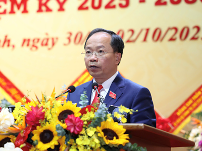 Bí thư Tỉnh ủy Hà Tĩnh Nguyễn Duy Lâm trúng cử Ủy viên Ban Chấp hành Trung ương Đảng khóa XIV