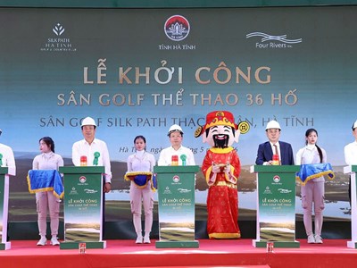 Khởi công sân golf 36 hố đẳng cấp quốc tế tại Hà Tĩnh