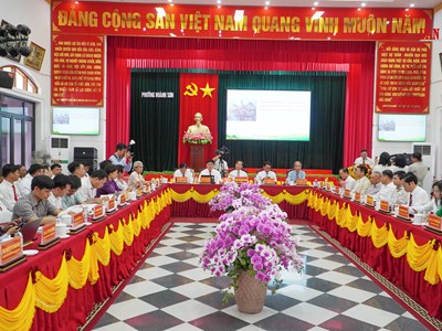 “Hoành Sơn Quan” hướng tới cơ chế phối hợp bảo tồn và phát huy di sản
