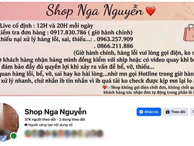 Nữ chủ shop livestream nổi tiếng ở Hà Tĩnh bị khởi tố 