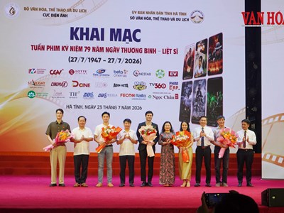 Khai mạc Tuần phim kỷ niệm 79 năm Ngày Thương binh - Liệt sĩ tại Hà Tĩnh