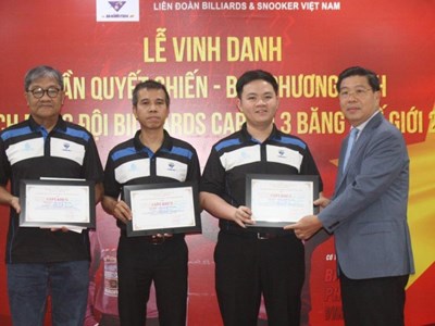 Quyết Chiến, Phương Vinh được vinh danh giải vô địch đồng đội thế giới 2024