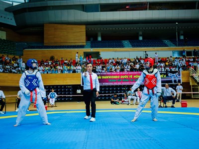 600 VĐV, HLV tham dự Giải Taekwondo quốc tế Hồng Bàng