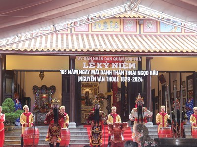 Đà Nẵng: Tưởng niệm 195 ngày mất Danh thần Thoại Ngọc Hầu