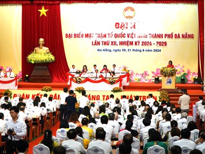 Khai mạc Đại hội đại biểu MTTQ Việt Nam TP Đà Nẵng lần thứ XII
