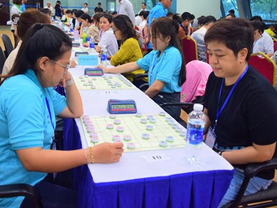 Hơn 200 VĐV tham dự Giải Cờ tướng đồng đội quốc gia năm 2024