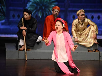 Nhà hát Tuồng Nguyễn Hiển Dĩnh Đà Nẵng công diễn vở tuồng “Thị Kính - Thị Mầu”