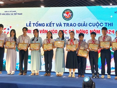Trao giải cuộc thi “Đại sứ Văn hóa đọc Đà Nẵng” năm 2024