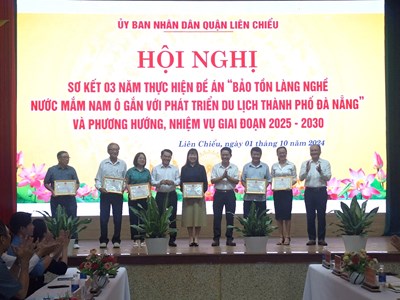 Đà Nẵng: Bảo tồn làng nghề nước mắm Nam Ô gắn với phát triển du lịch