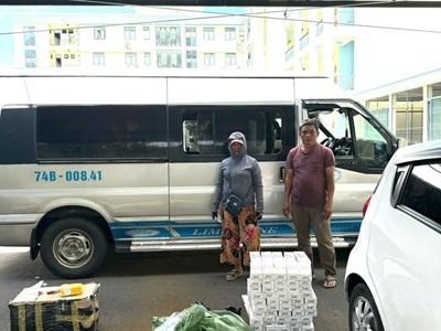 Thu giữ 1.000 bao thuốc lá điếu không rõ nguồn gốc 