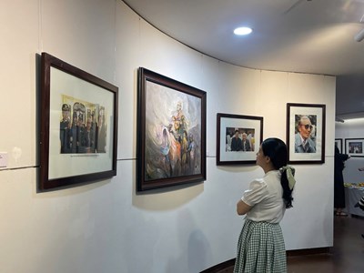 Giới thiệu gần 80 tác phẩm nghệ thuật về nhạc sĩ Phan Huỳnh Điểu