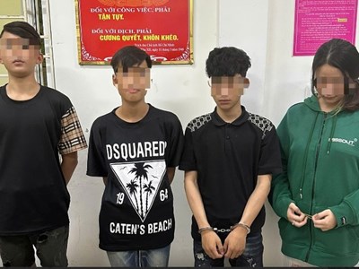 Bắt giữ nhóm đối tượng cưỡng đoạt tài sản của học sinh