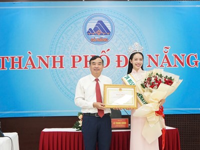 Đà Nẵng chúc mừng Hoa hậu Quốc tế Huỳnh Thị Thanh Thủy