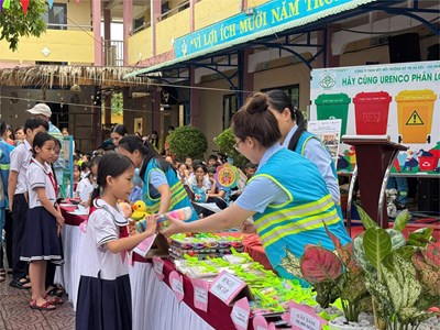 Học sinh Đà Nẵng hình thành thói quen phân loại rác, bảo vệ môi trường xanh