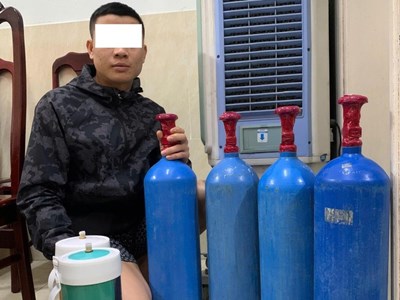 Đà Nẵng: Triệt phá nhiều vụ vận chuyển, mua bán khí cười 