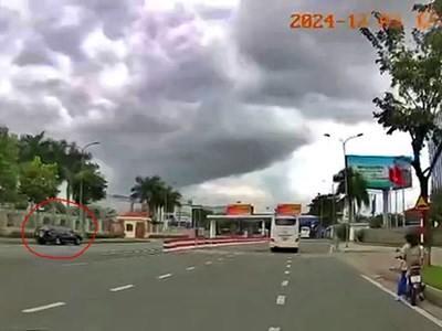 Xử phạt tài xế đi ngược chiều vào sân bay Đà Nẵng