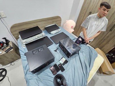 Phá đường dây đánh bạc xuyên quốc gia với tổng số tiền giao dịch hơn 100 tỉ đồng 