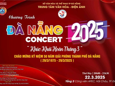 Chương trình Hòa nhạc Danang Concert 2025 chủ đề “Đà Nẵng - Khúc khải hoàn tháng 3”