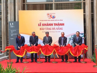 Lễ Khánh thành Bảo tàng Đà Nẵng cơ sở mới