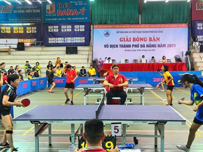 Giải Bóng bàn vô địch TP. Đà Nẵng 2025