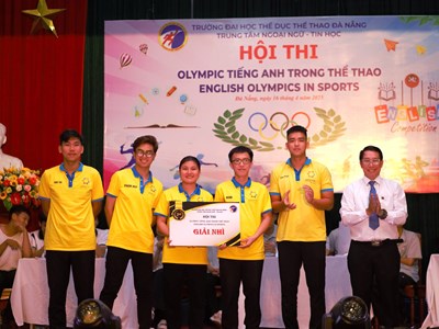 Sinh viên Trường Đại học Thể dục Thể thao Đà Nẵng hào hứng tham gia “Hội thi Olympic tiếng Anh trong thể thao 2025” 