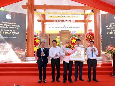 Căn cứ khu I Hòa Vang được công nhận Di tích cấp thành phố